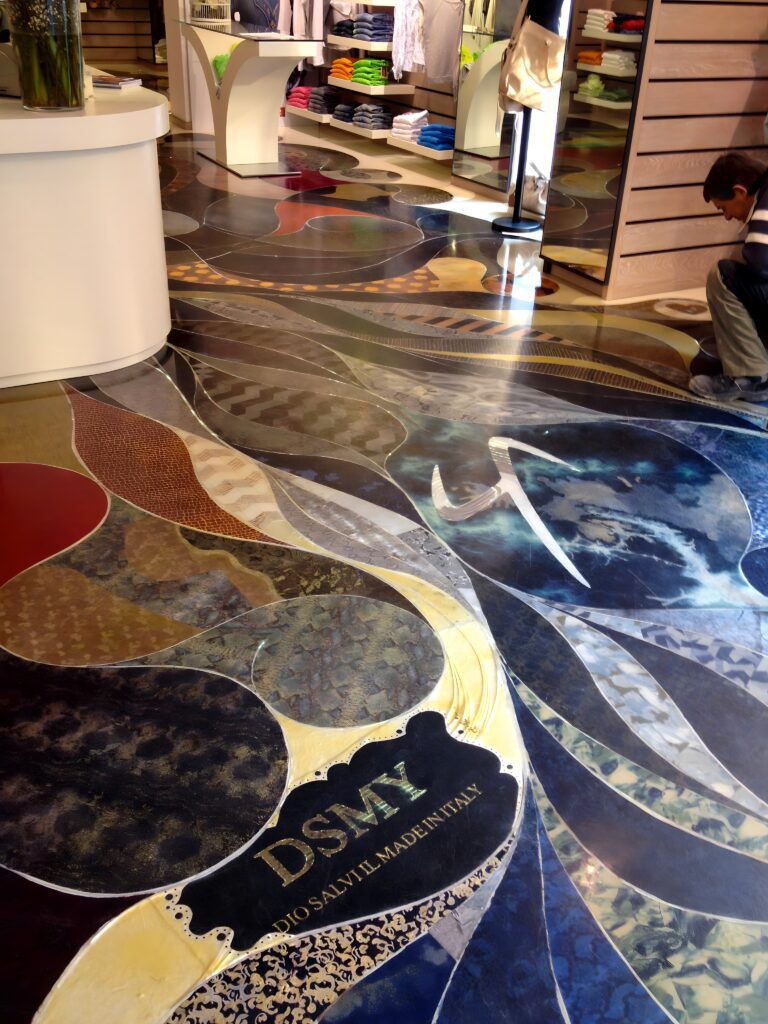 Pavimento in resina Artistico