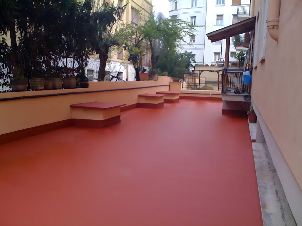 Terrazzo impermeabilizzazione